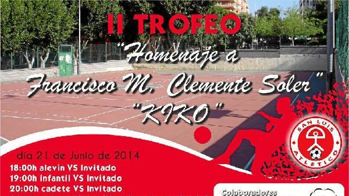 Cartel del segundo Memorial Kiko.o,46
