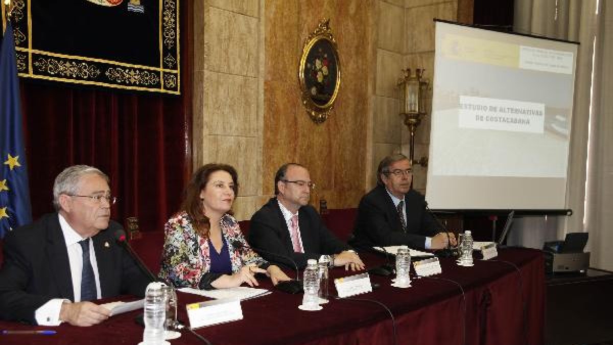 Andrés García Lorca, Carmen Crespo, Luis R. Rodríguez-Comendador y Miguel Ángel Castillo.t