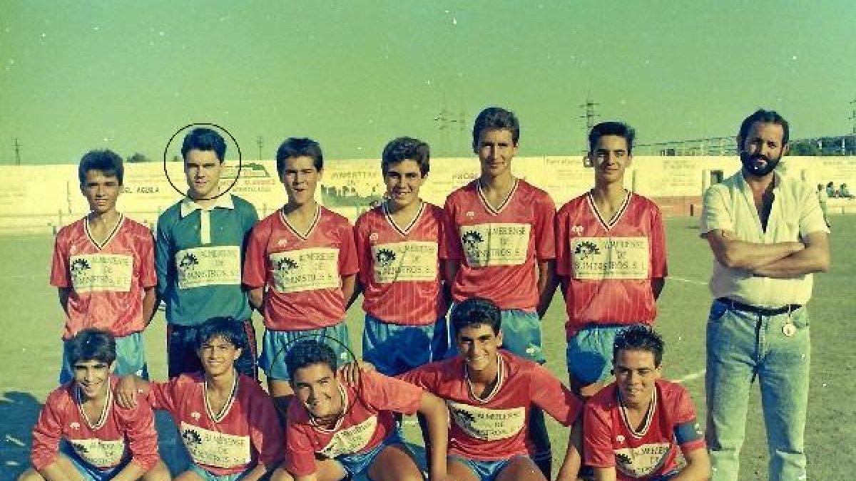 Los dos se formaron en las categorías inferiores del Zapillo.e;