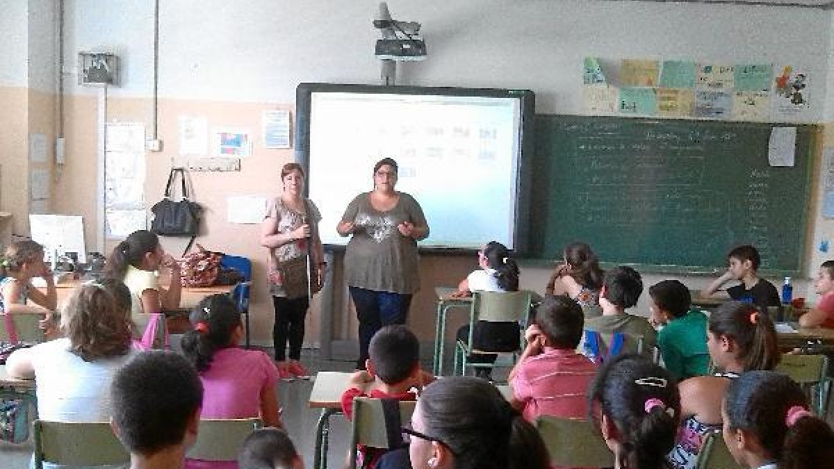 Actividad en el centro Inés Relaño.o,