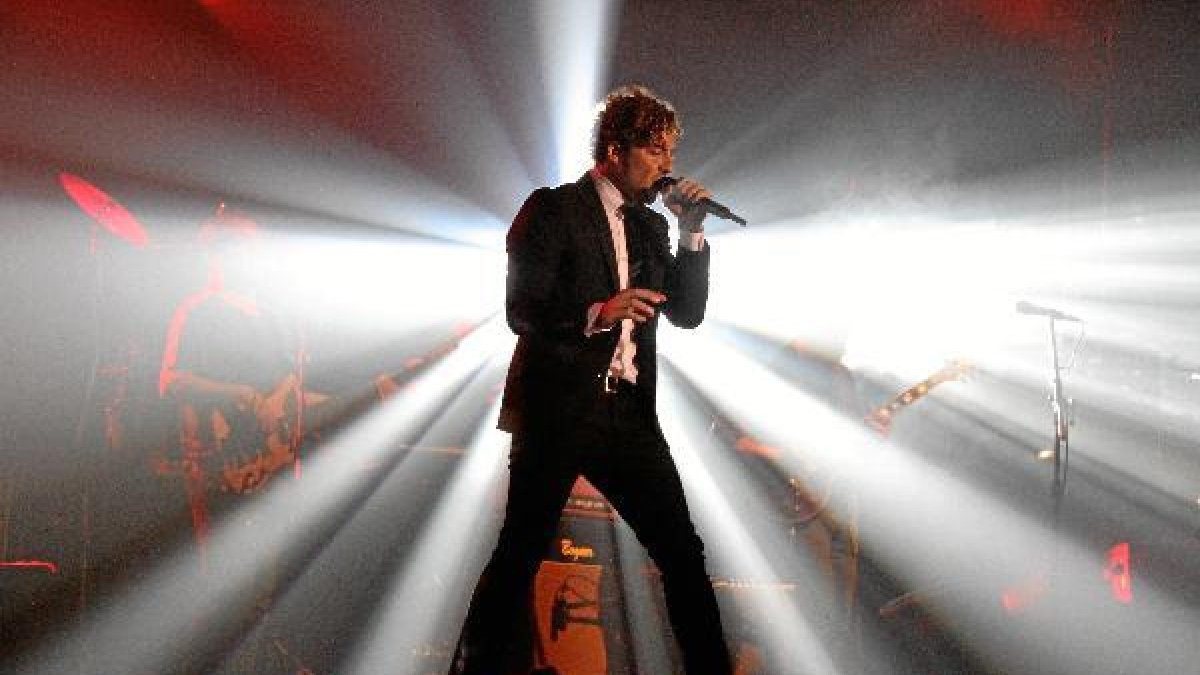 David Bisbal vuelve a abrir su gira en Almería.