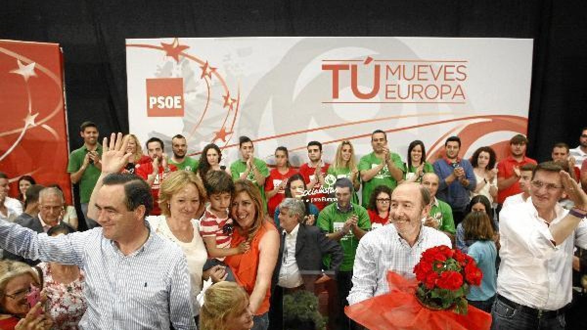 Mitin en Almería de Susana Díaz en las elecciones europease;cli