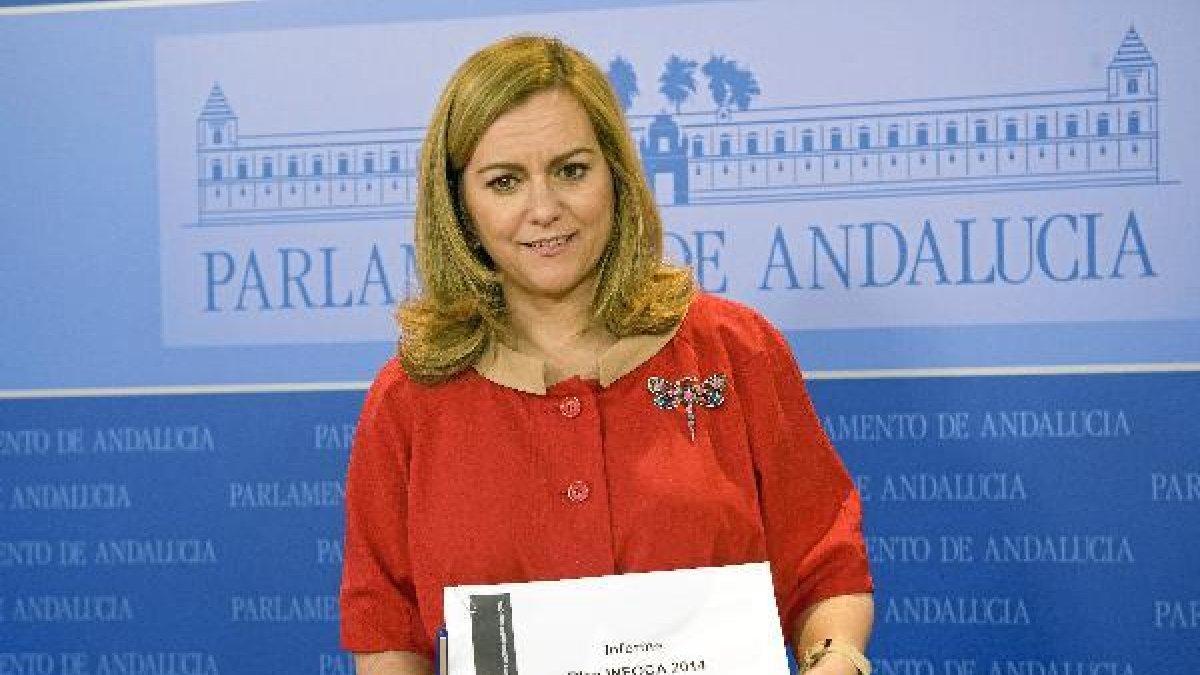 La consejera de Medio Ambiente y Ordenación del Territorio, María Jesús Serrano-tyle>.apqj