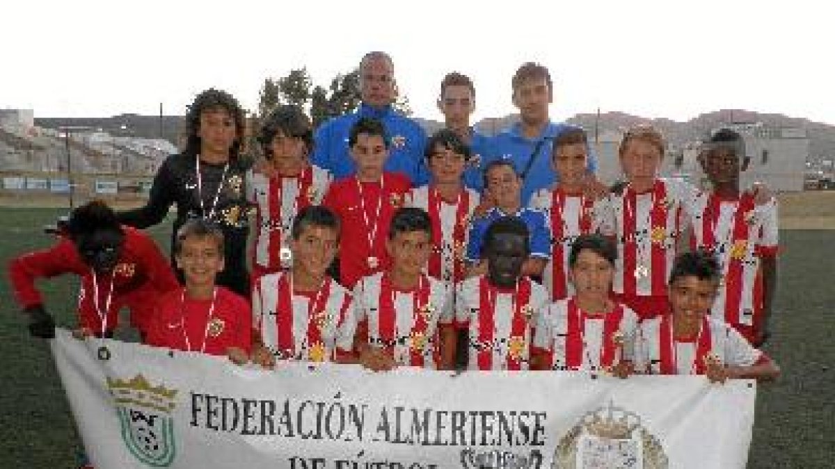 Un equipo campeón.<