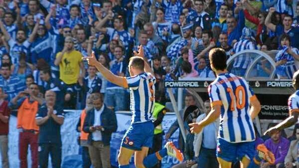 Fiesta en Riazor.