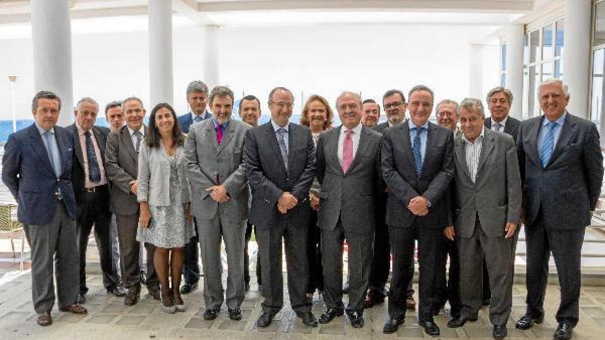 Consejo de Telefónica con el alcalde de Almería