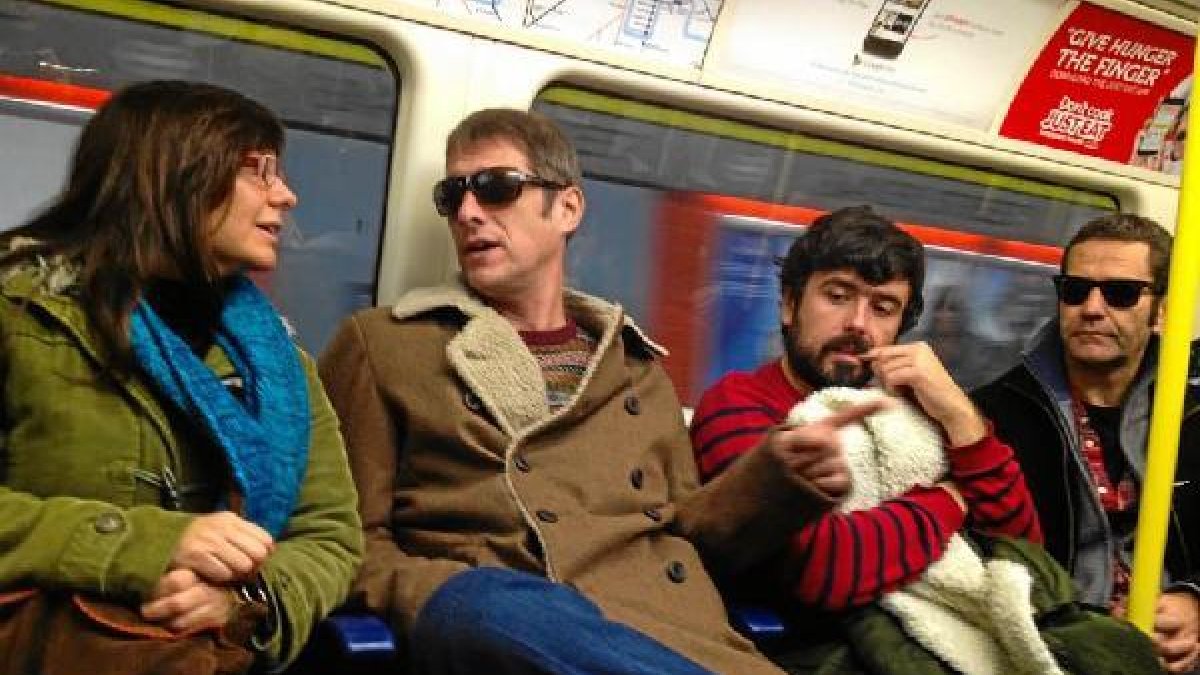 Integrantes de la banda The Real Me.o