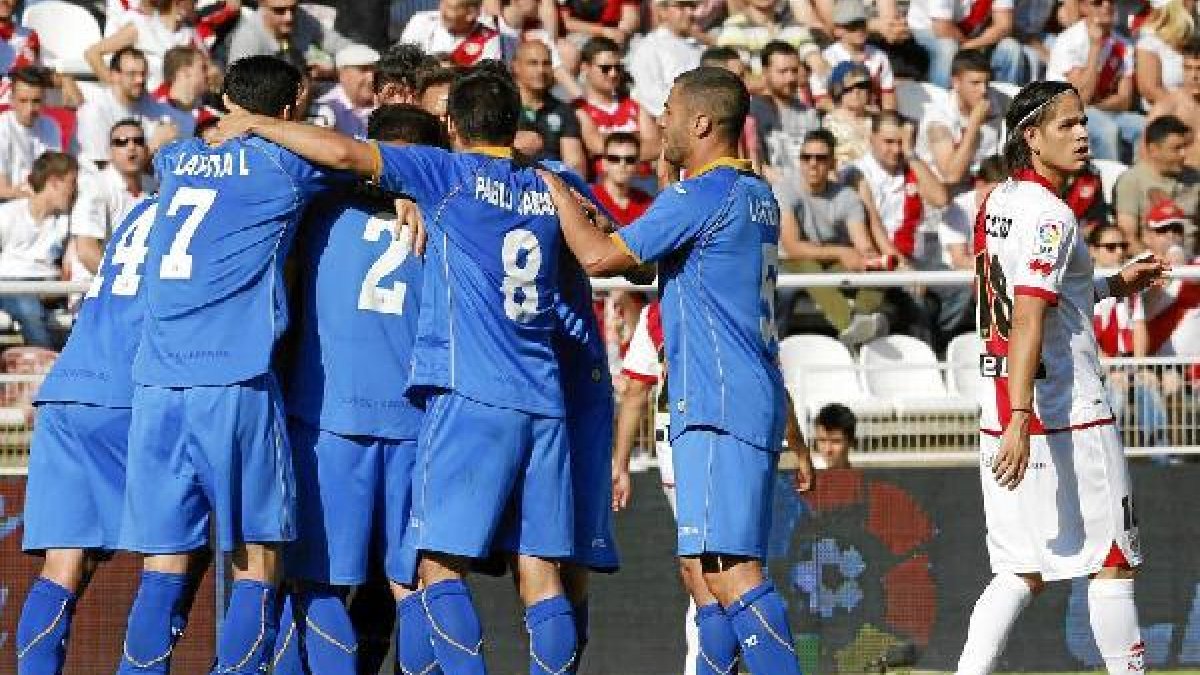 El Getafe tomó Vallecas y seguirá otra temporada más en Primera División.tyle>.apqj{positi