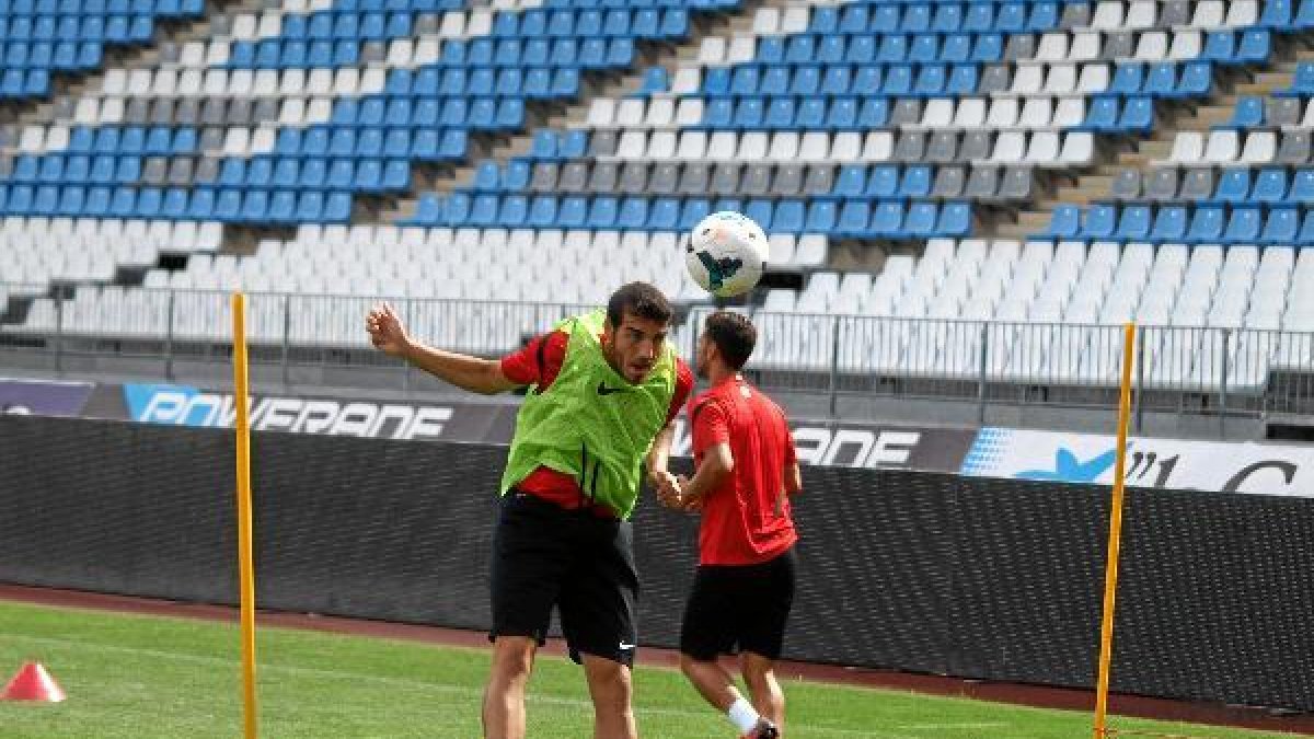 Fran Vélez ha sido el talismán del Almería.x,au