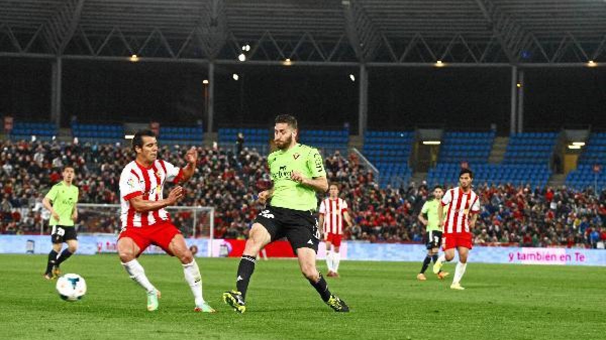Rafita, en el partido ante Osasuna.o,