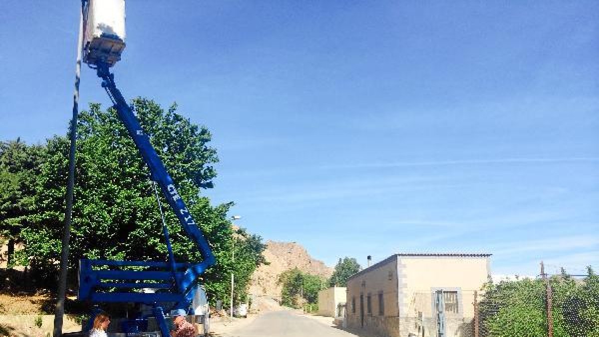 Lourdes Ramos ha visitado las obras.