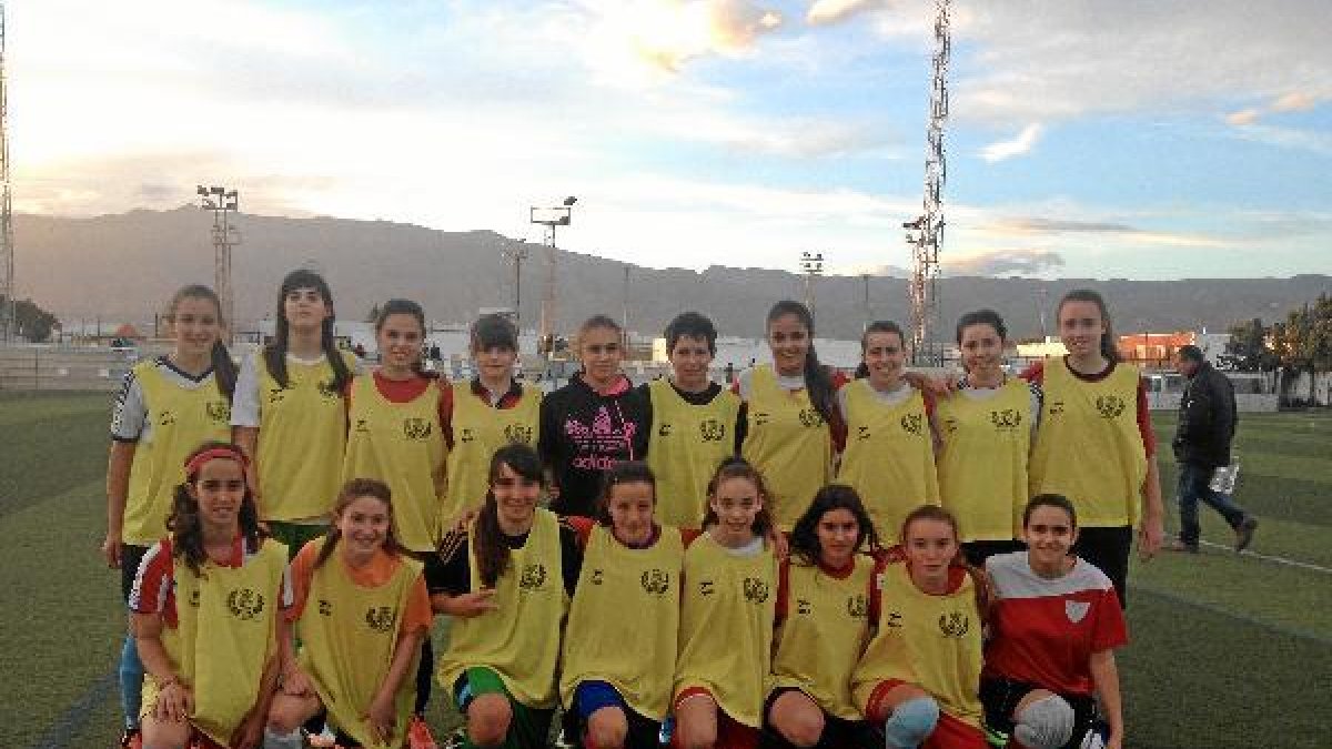 Almería puede presumir de un alto nivel en fútbol femenino.e;cl