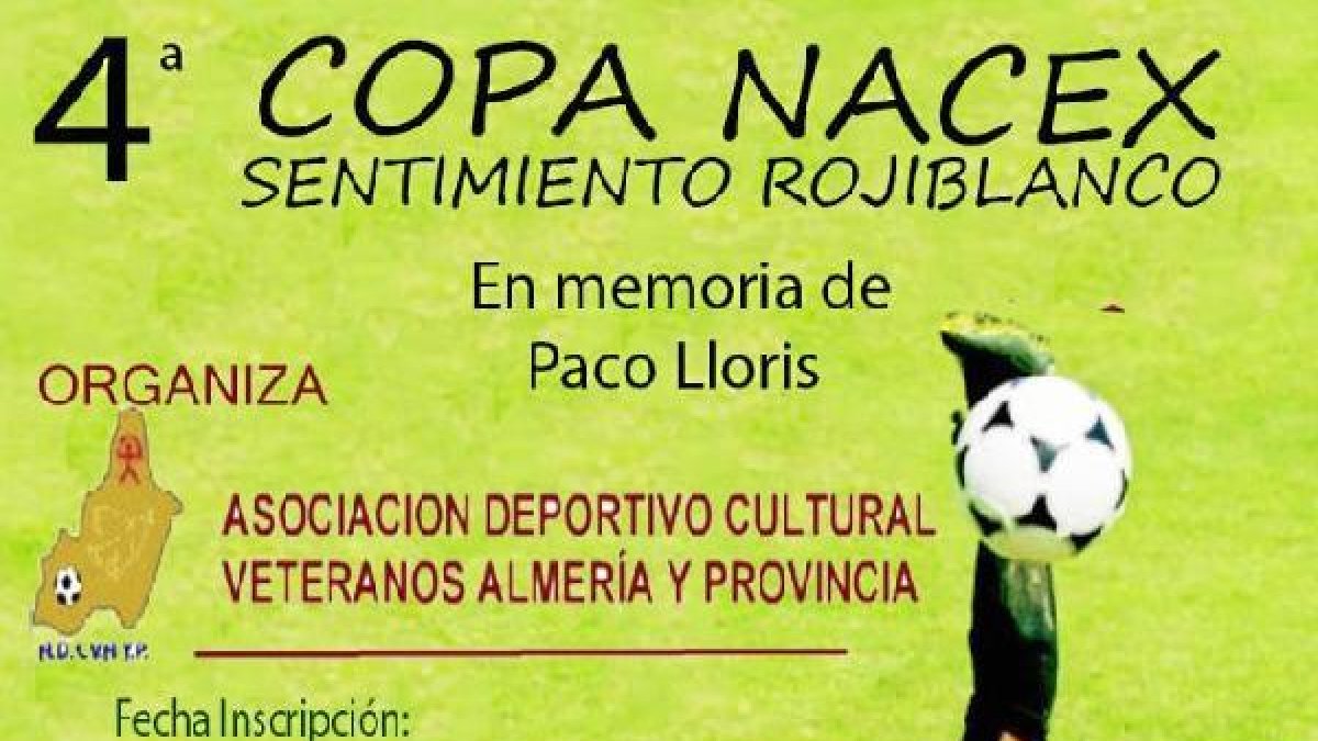 Este es el cartel de la Copa Naxex.o,