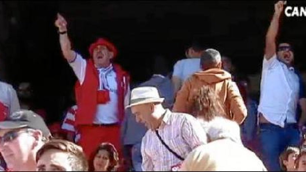 Los seguidores del granada estallaron tras ver a su equipo goleado por el Rayo.tyle>.apqj{