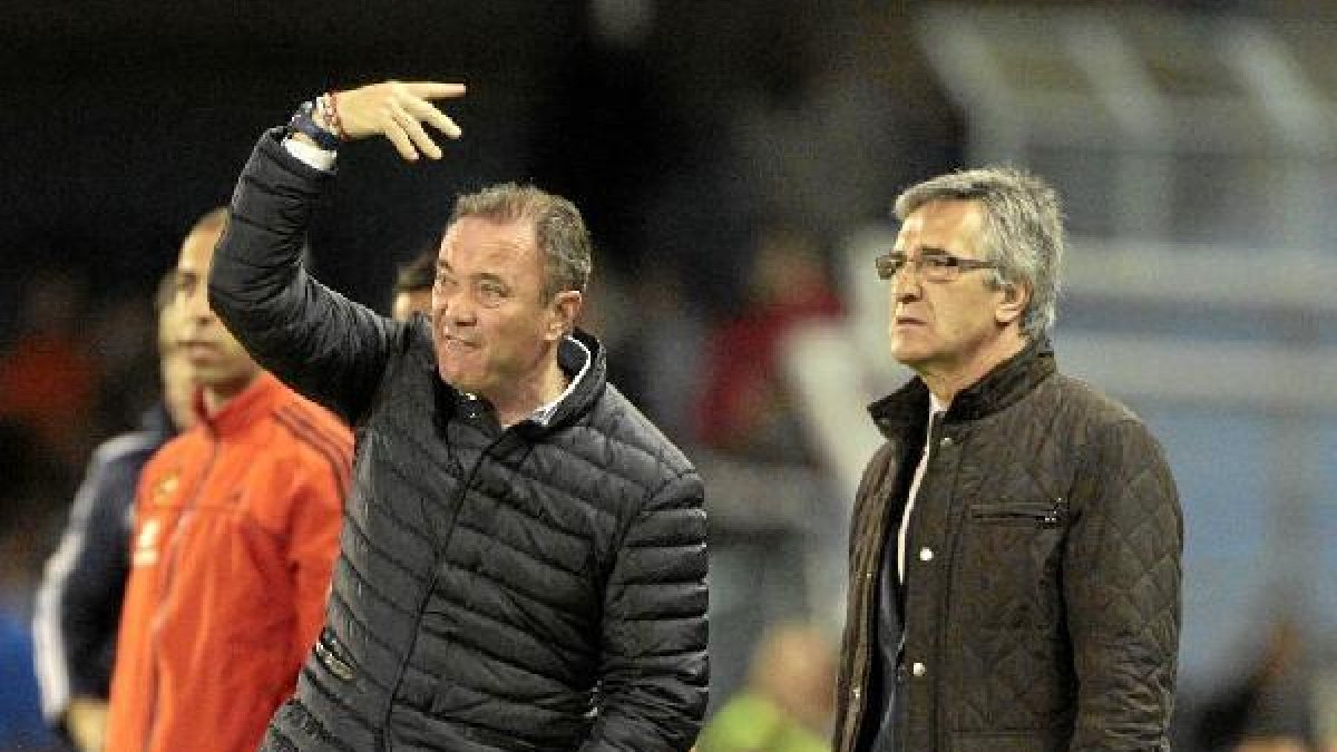 Juan Ignacio estalla en la banda de Balaídos.x,