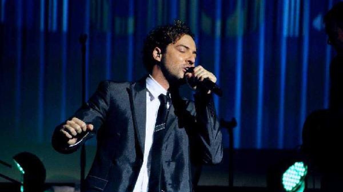 El cantante almeriense David Bisbal.o