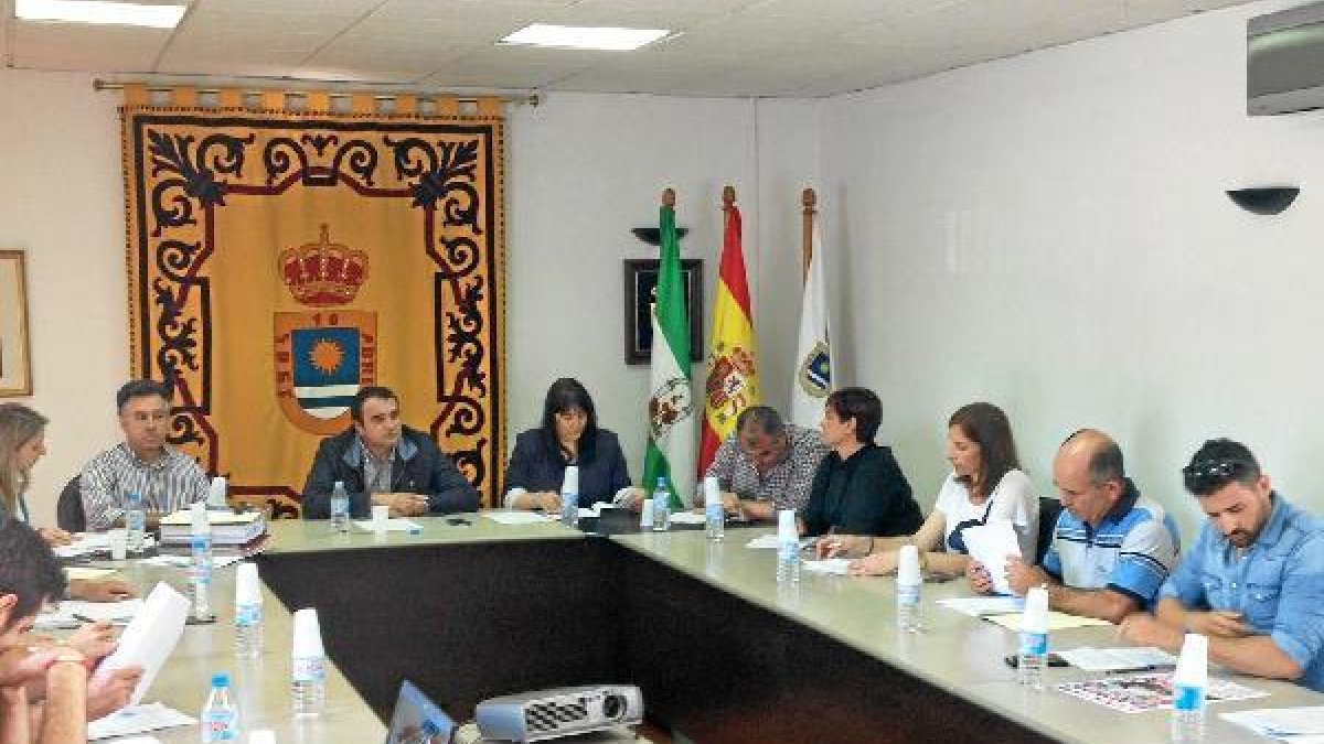 Pleno celebrado este lunes en La Mijonera. x,au