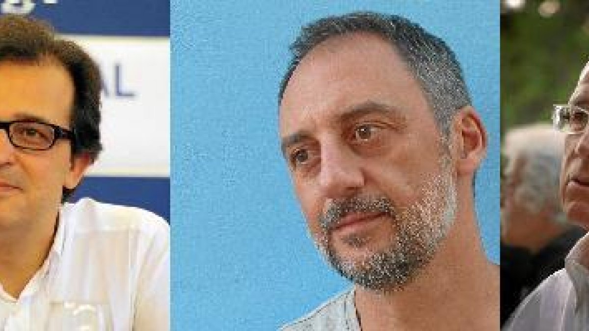 La Nobel de Vera recibe a José María Ridao, Antonio Orejudo y Carlos Pérez Siquier. tyle>.