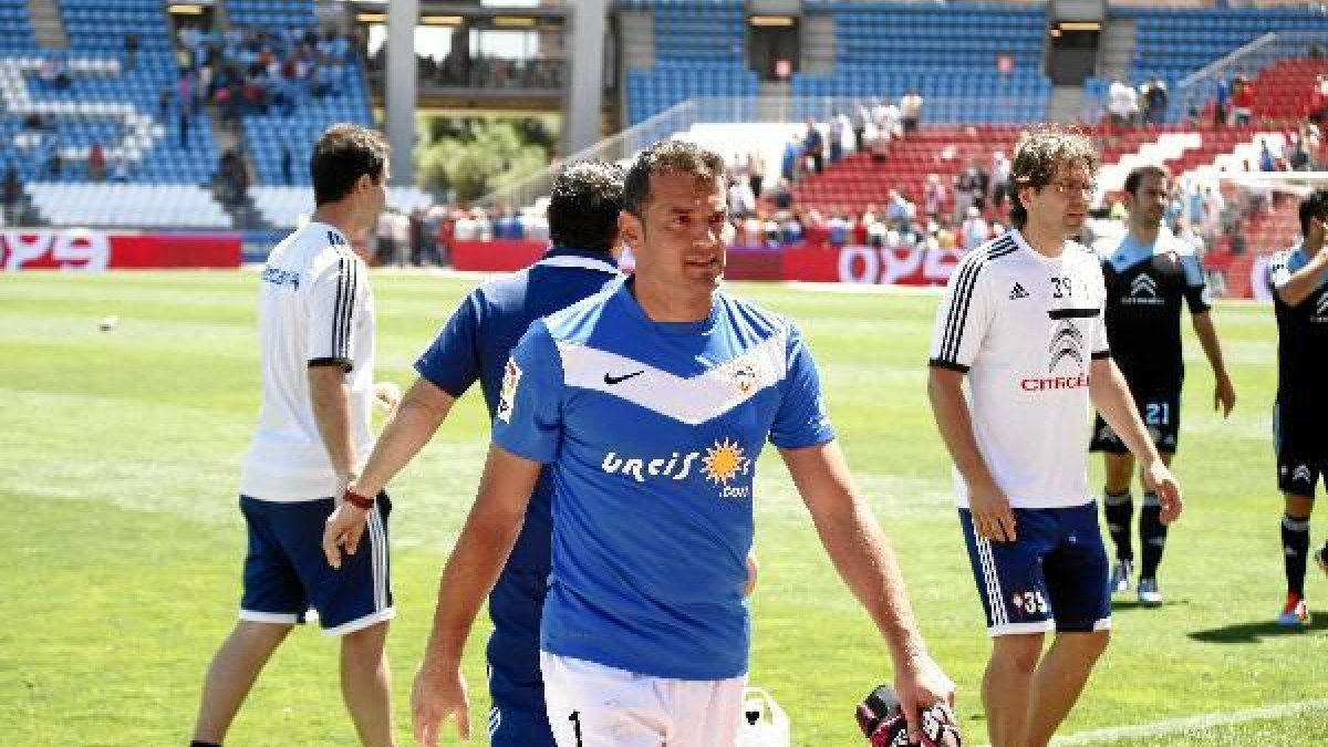 Esteban, después de la derrota con el Celta.x,a