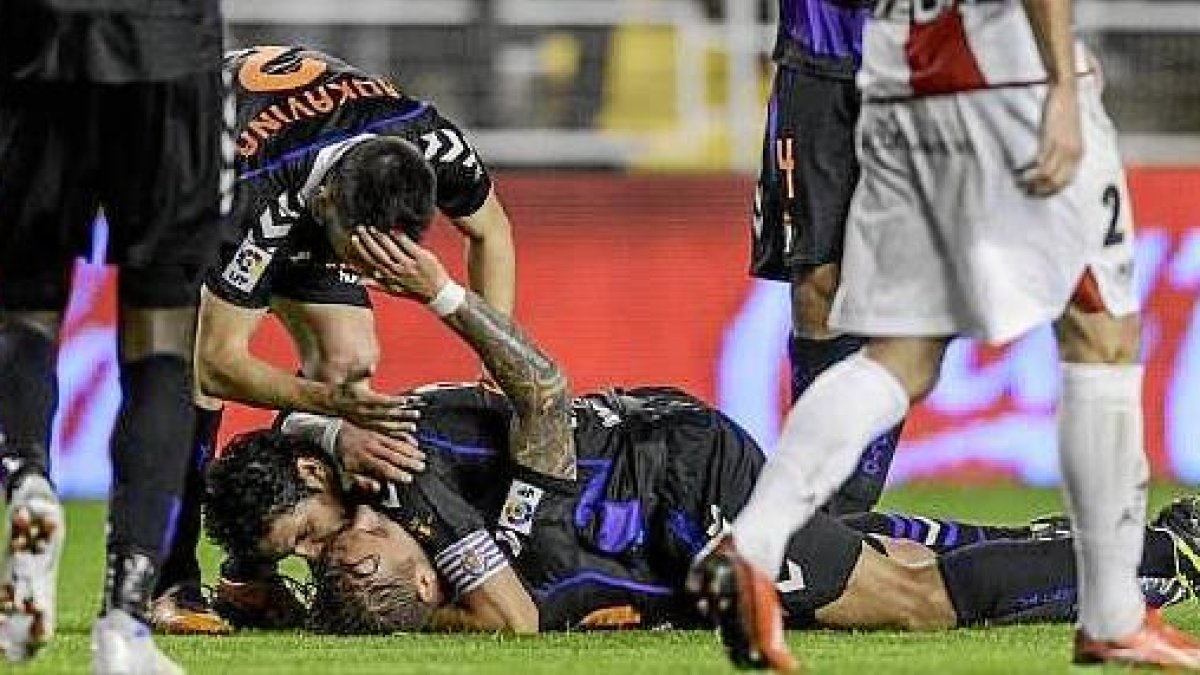 Los jugadores del Valladolid tierne una gran oportunidad en Balaídos.tyle>.apqj{position:a