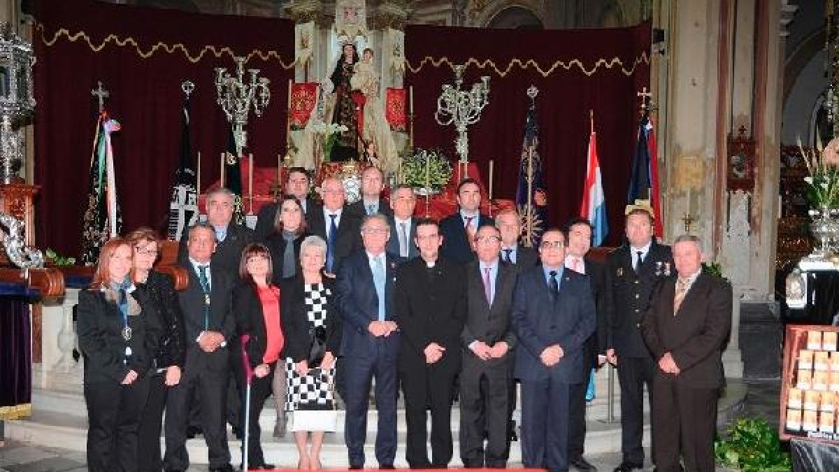 Remedios Martínez Anaya pronunció su pregón ante la presencia del alcalde Jesús Caicedo.t
