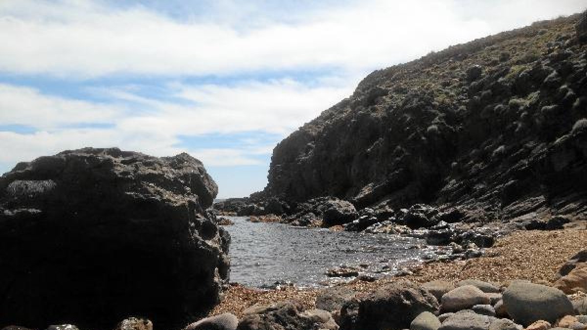 Imagen de una playa de la provincia.o