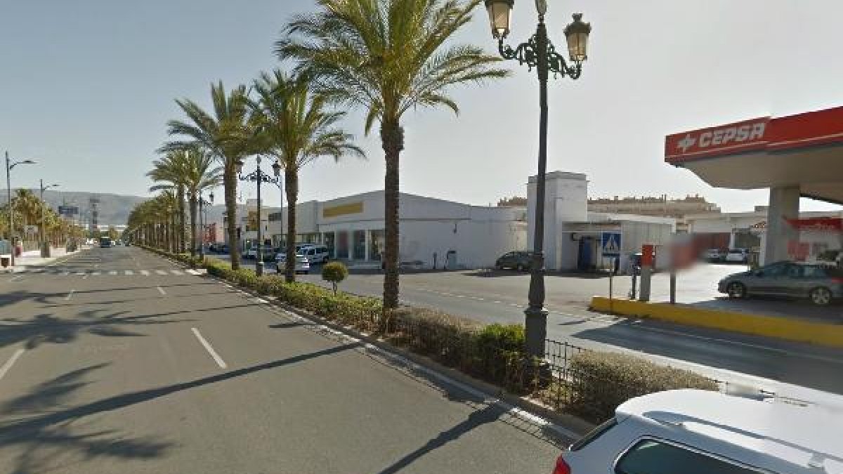 Punto de la carretera de Alicún donde sucedió el atropello.e;cl