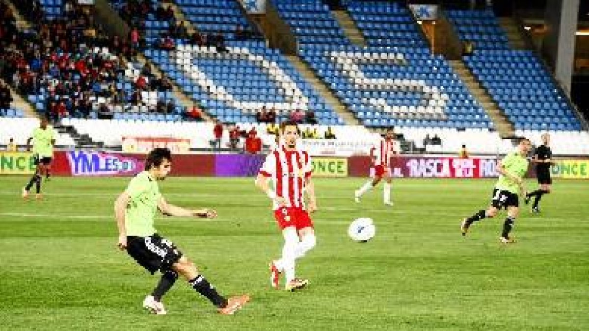 Osasuna se fue al descanso con 0-2 a favor.x,au