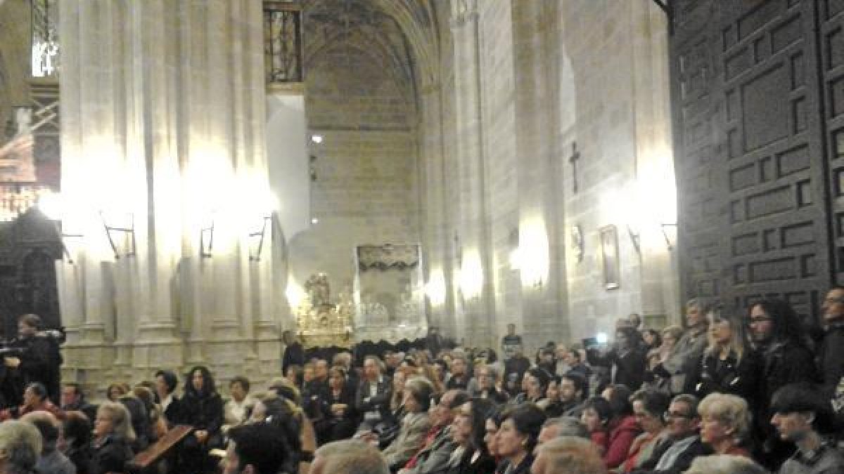 La Catedral se convirtió en auditorio para la música de Mozart.