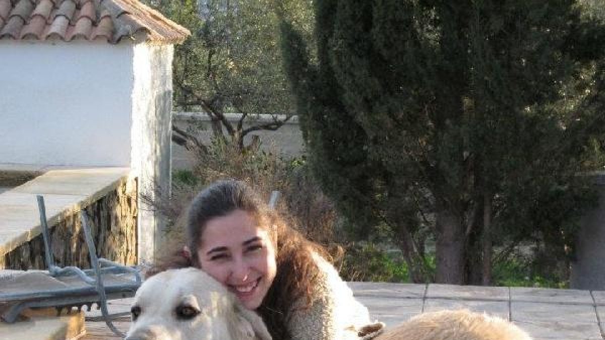 Los animales son una de las grandes pasiones de María Loreto. e