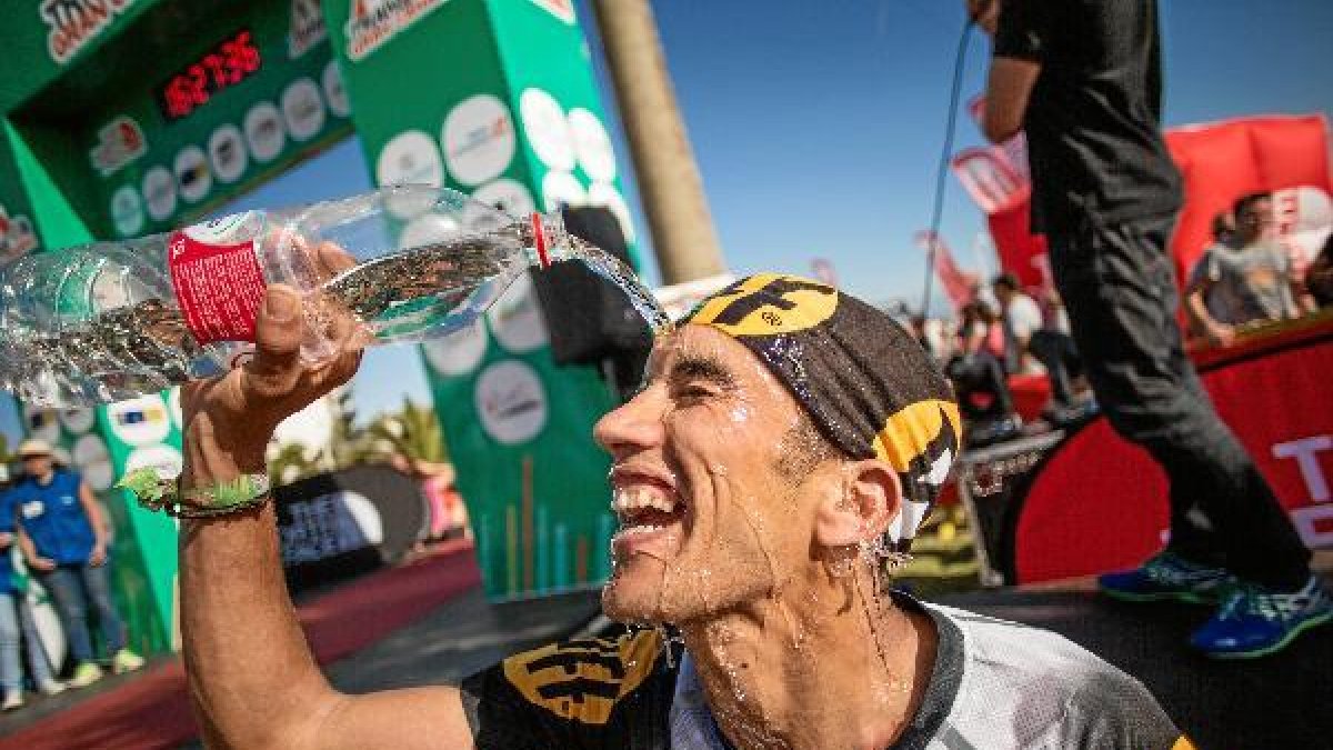 Zaid Ait Malek durante el reciente Transgrancanaria. e;clip:rec