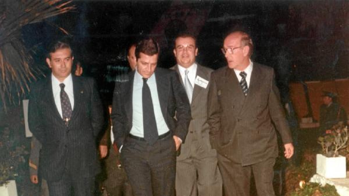 El ex presidente durante una visita Almería cuando era presidente.tyle>.apqj{position:abso