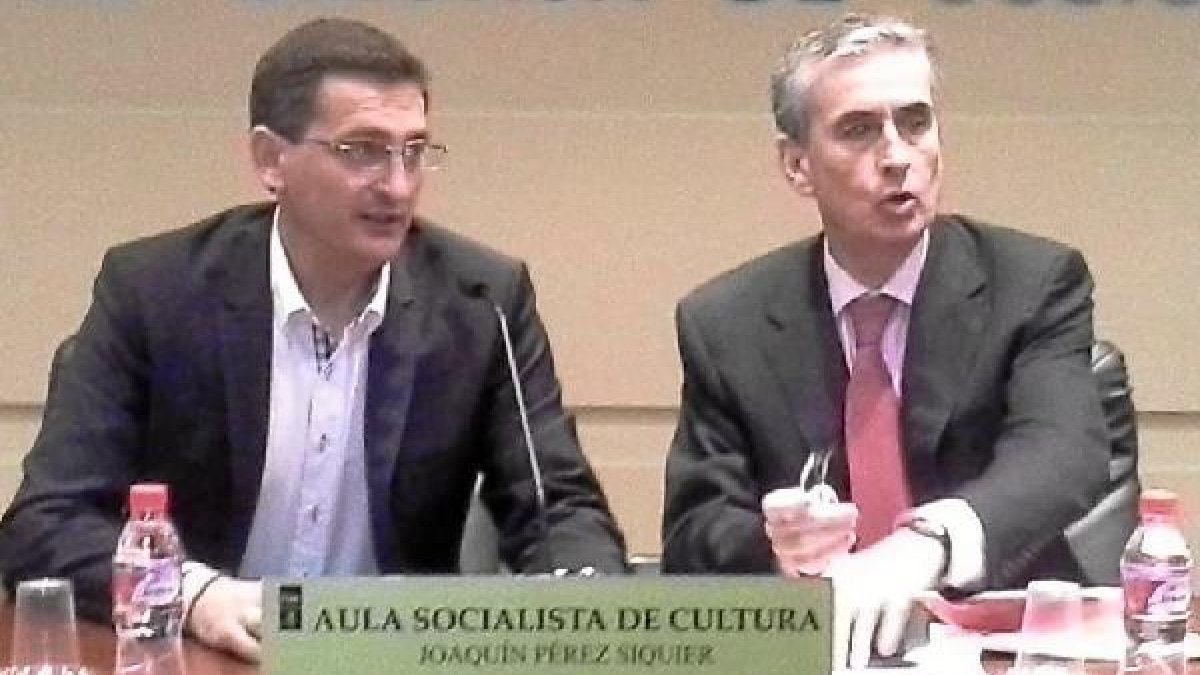 Sánchez Teruel y Jáuregui, ayer en Almeríax,aut