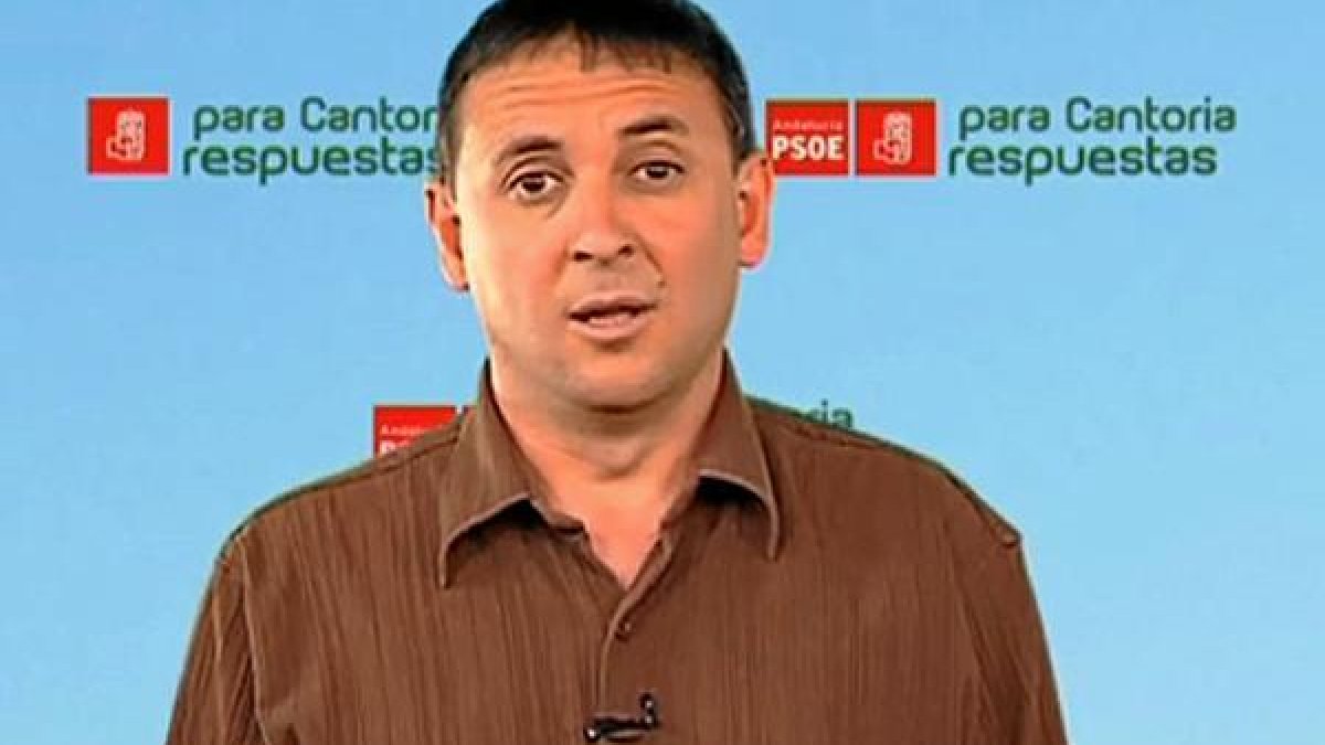 Pedro Lizarte, anterior responsable del PSOE de Cantoria.e;clip