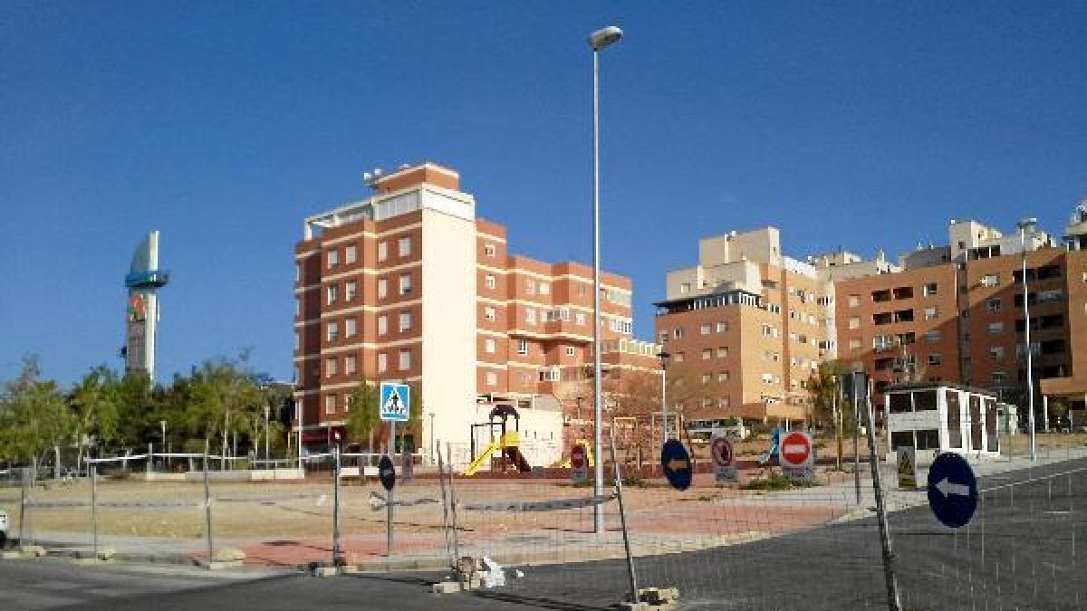 Los trabajos en el barrio avanzan a buen ritmo.