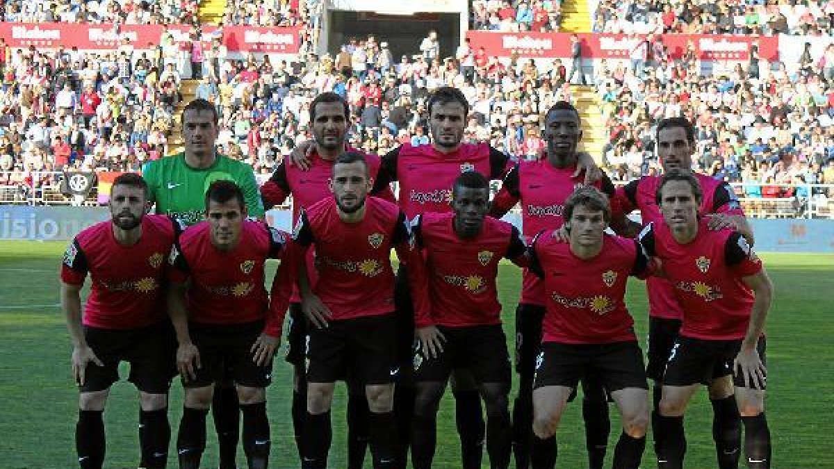 El once del Almería