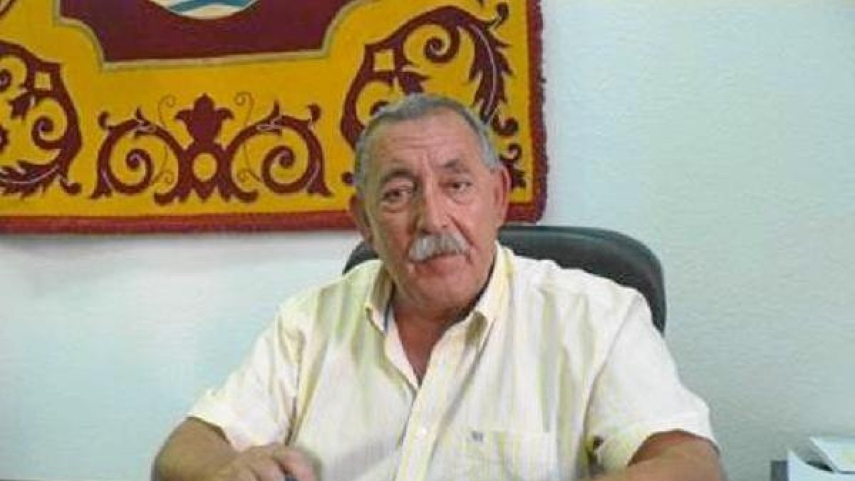 El exalcalde popular de Cantoria, Pedro Llamas.