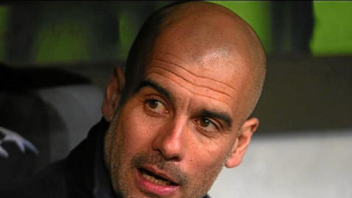 Pep Guardiola siempre trabaja para hacer grupo.