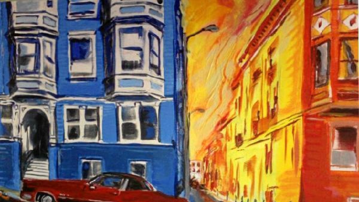 La ciudad de San Francisco, donde reside, inspira parte de la obra de Jesús Zamarrón.tyle>