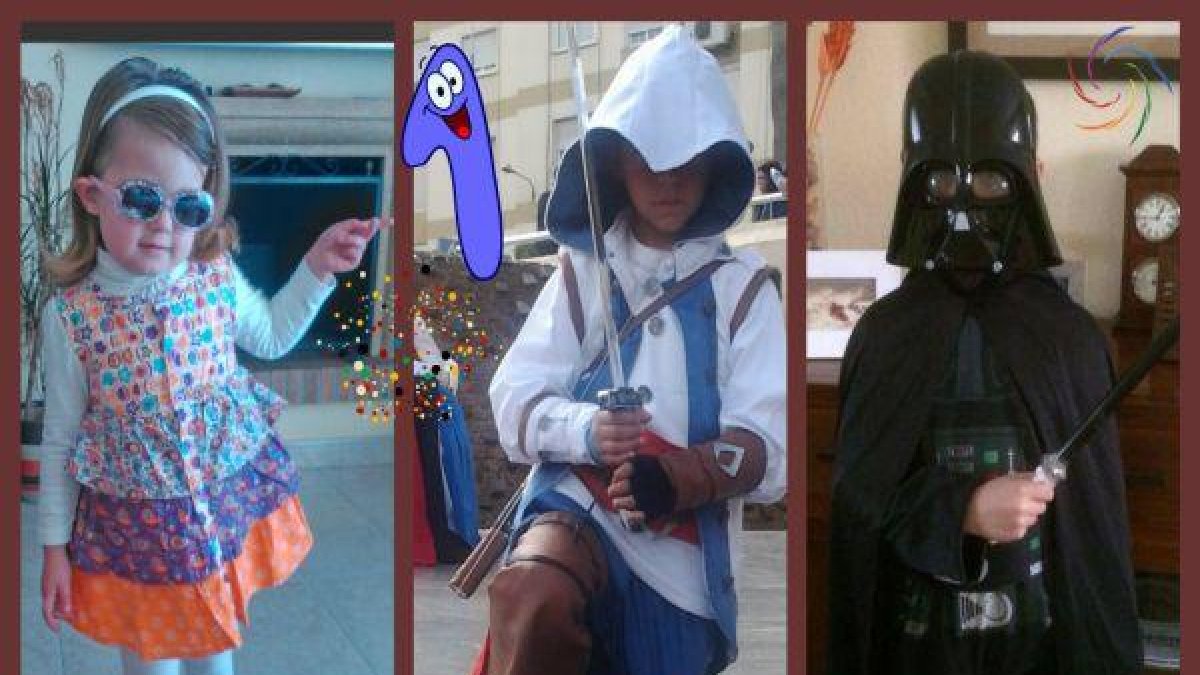 Tres primeros finalistas del Concurso Infantil de Disfraces de Pequealmeriatyle>.apqj{posi