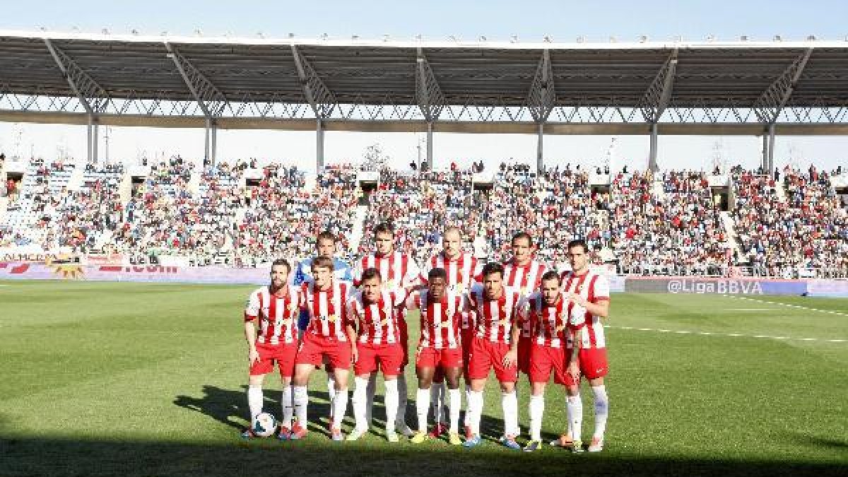El once del Almería