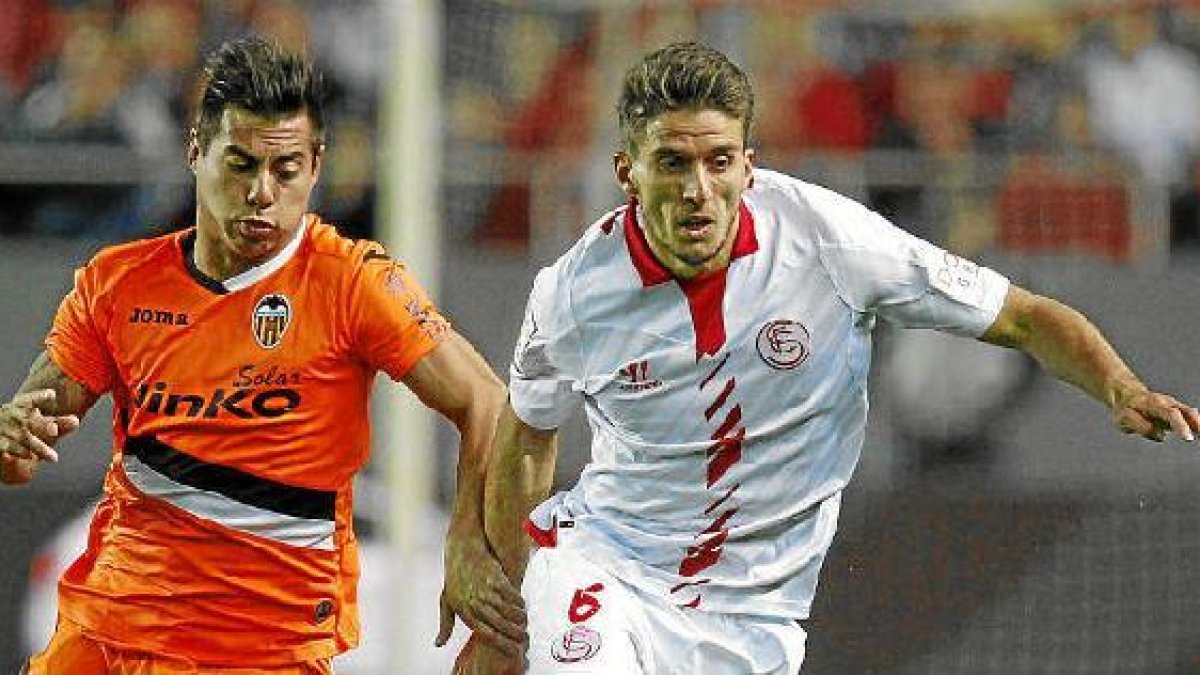 Carriço tiene los cinco sentidos puestos en el Almería.e;clip:r