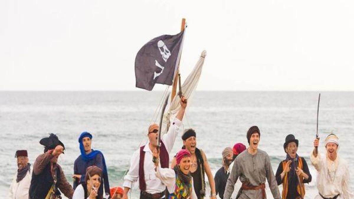 Imagen del V Desembarco Pirata en San Joséx,aut