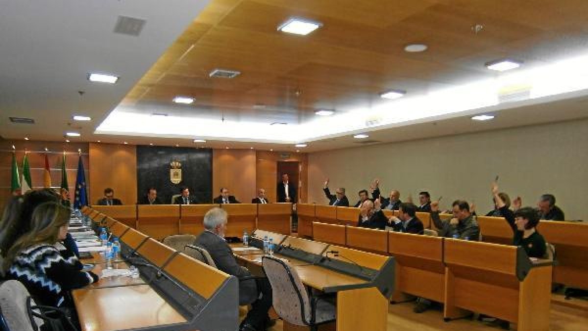 La oposición ha votado en contra de modificar el canon a Elsur.