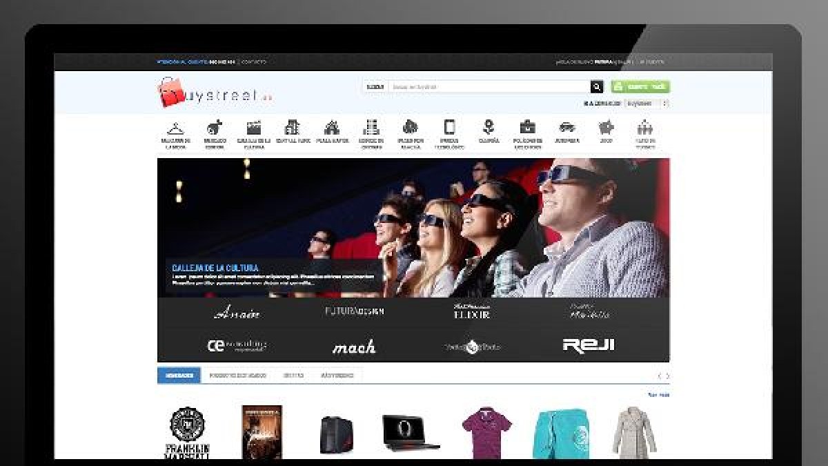 Diseño tipo de la página buystreet.es.x,auto,au