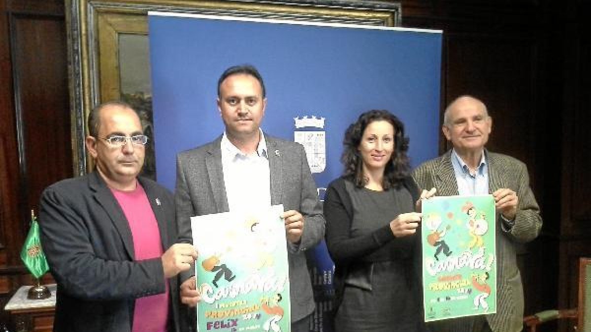 Presentación del circuito y de la muestra de Carnaval en Diputación, esta mañana.tyle>.apq