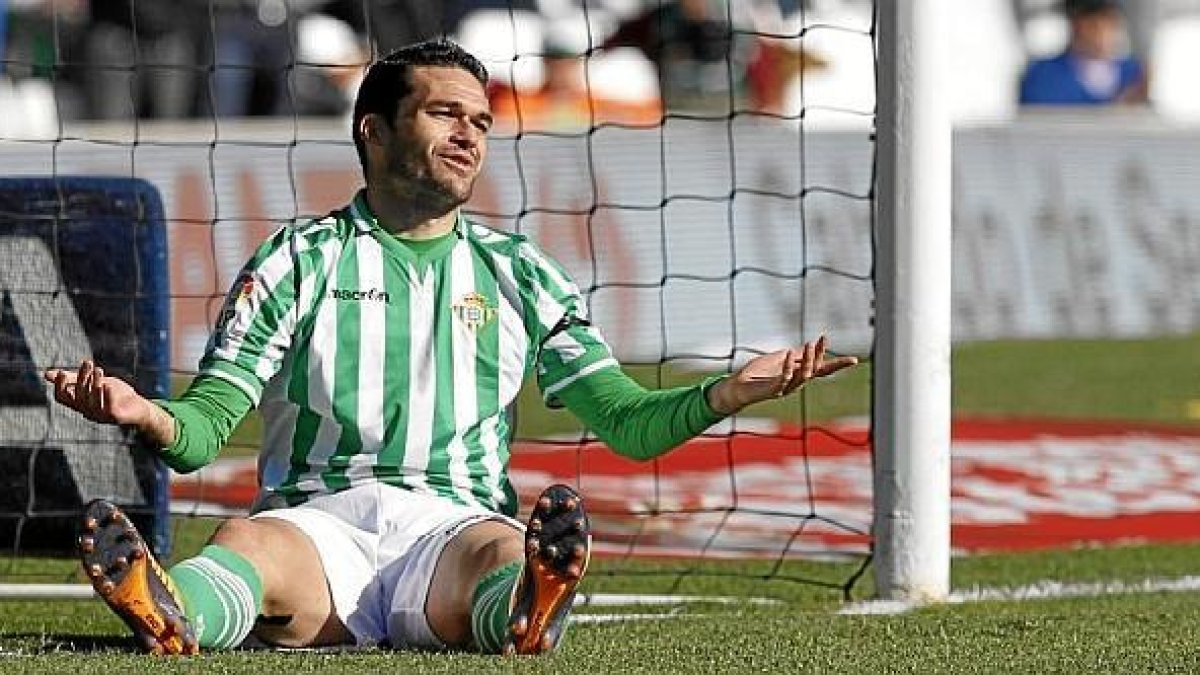 Jorge Molina no es ajeno al ambiente que rodea al Real Betis.e;