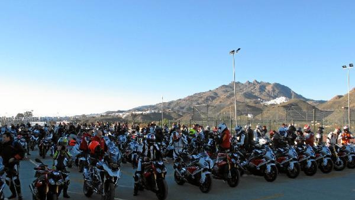 Participantes en el spot y la concentración.x,a