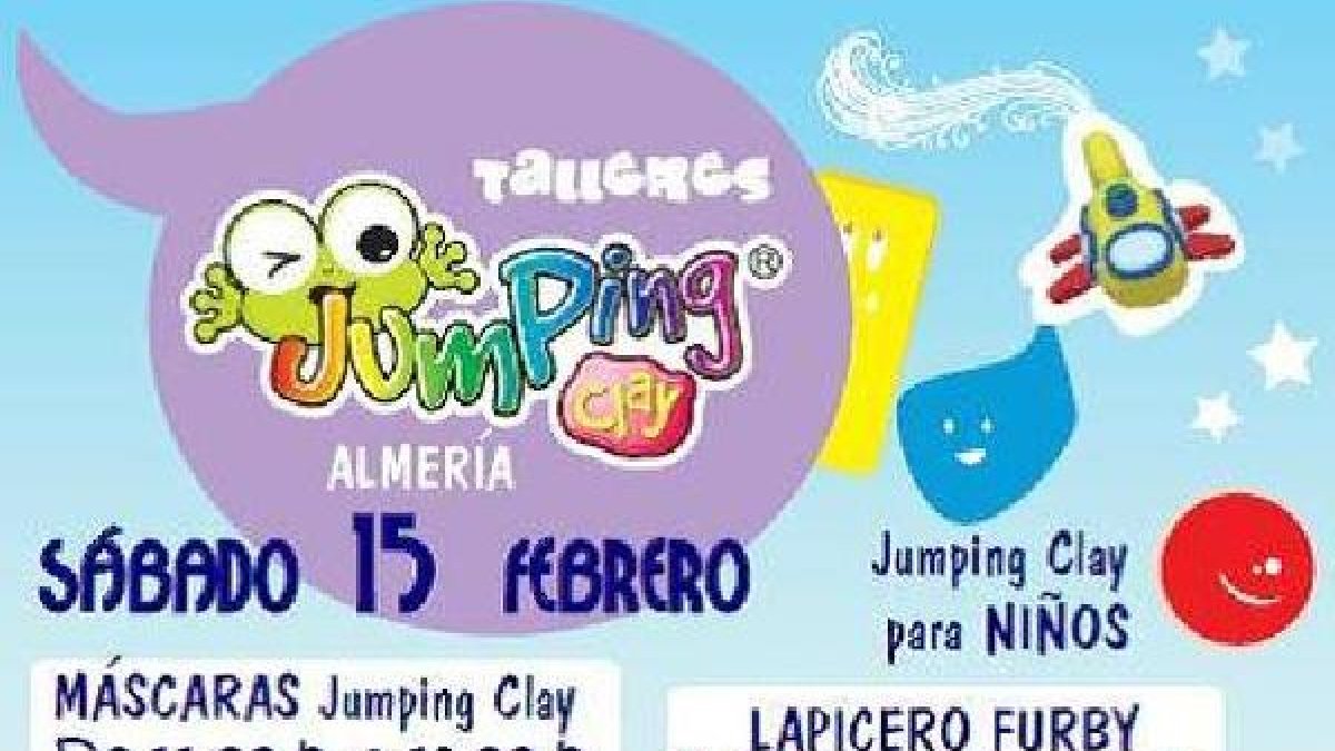 Talleres infantiles en Jumping Clay Almeríax,au