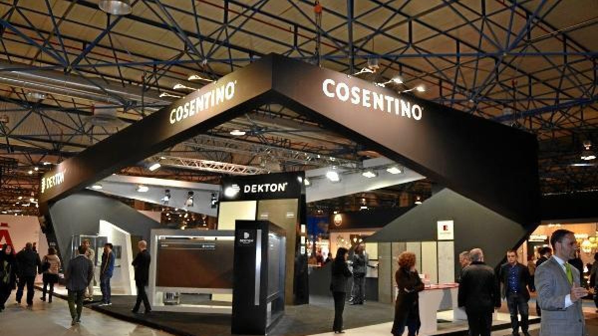 Stand de Cosentino en la feria de Valenciax,aut
